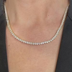 Brand new Melinda Maria Not Your Basic Tennis Necklace